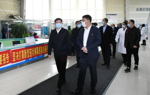 副市长赵显到吉林省肝胆病医院调研