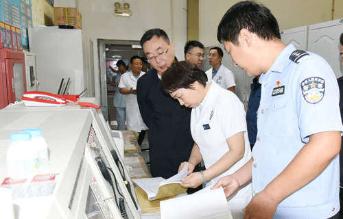 扎实开展节前隐患排查，筑牢医院安全屏障